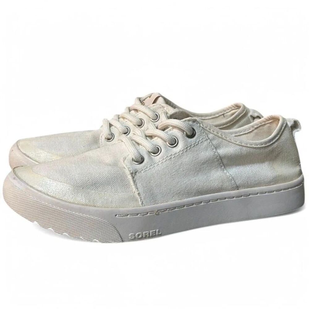 Sorel White Campsneak 8